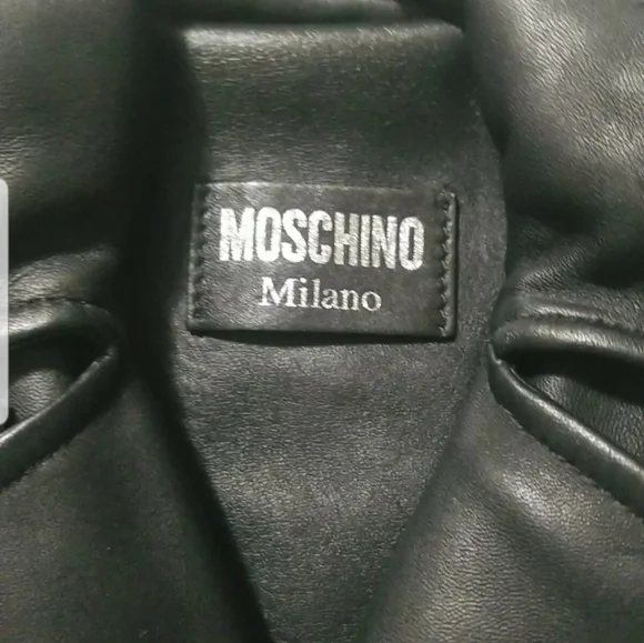 Moschino Biker jacket backpack - Picture 8 of 8